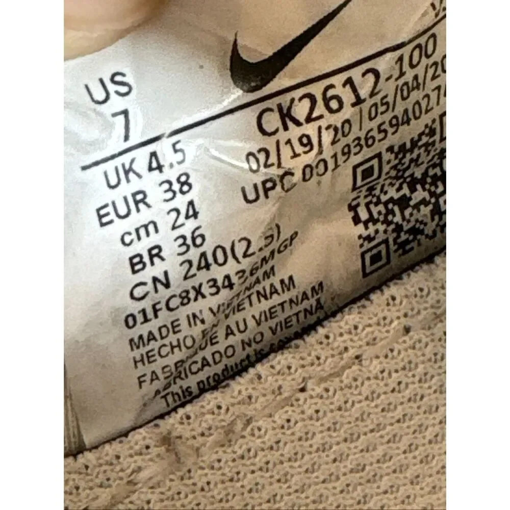 Nike Air Max 2090 Triple White Women's Size 7 (CK2612-100)
